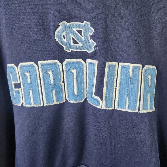 NCAA Champion Sweatshirt North Carolina Tar Heels UNC Blue Pullover Hoodie Small - Picture 4 of 15